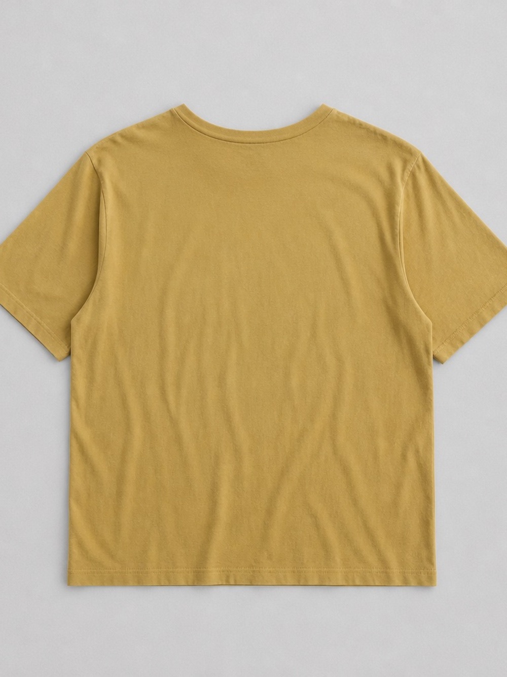 Rolling Stones Graphic Band Tee XL Mustard Yellow Short Sleeve T-Shirt - Picture 2 of 2